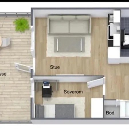 Apartment Modern And South Of Tromsoya